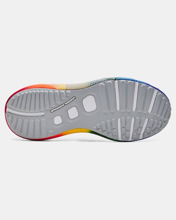 Unisex UA HOVR™ Phantom 3 Slip Pride Shoes, White, pdpMainDesktop image number 4